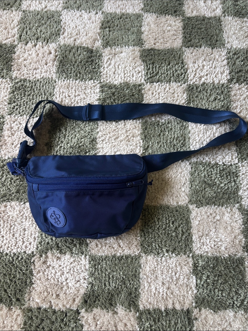 Navy Crossbody Waist Bag for Men - Lightweight Everyday Carry